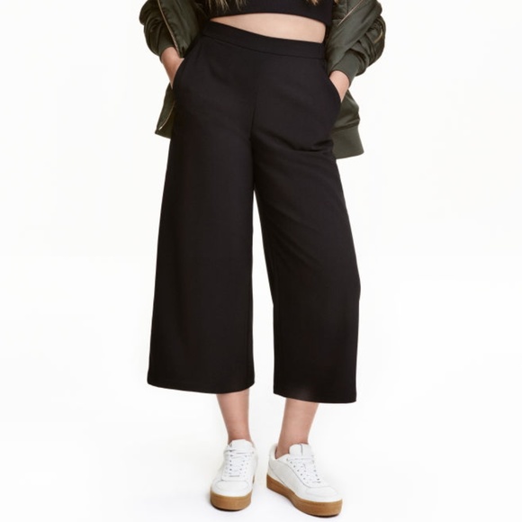 H&M Pants - H&M | Black Culottes